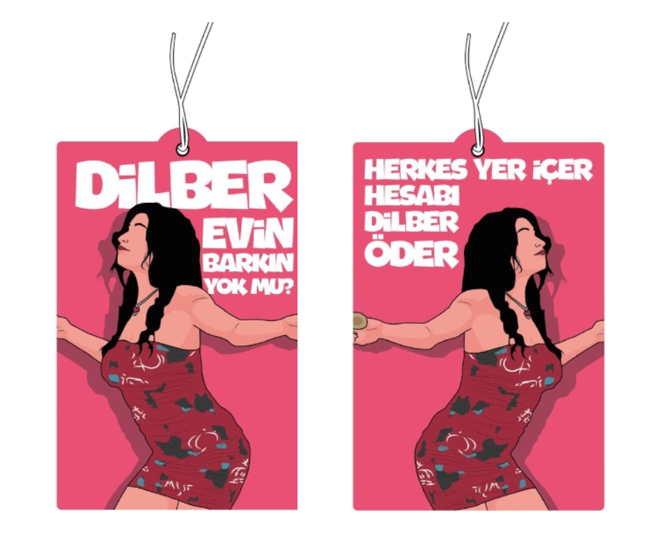Dilber Evin Barkin Yokmu Duftbaum Luferfrischer Araba Kokusu