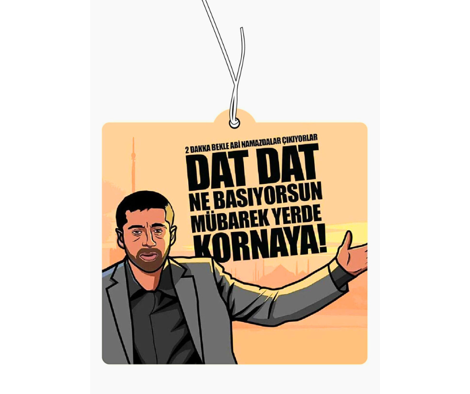 Kolpacino ne Basiyosun Dat Dat Kornaya Duftbaum Luferfrischer / Araba Kokusu