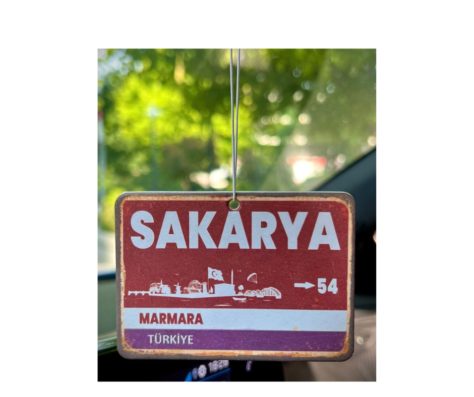 Sakarya Duftbaum / Lufterfrischer mit dem Städtezeichen-Motiv