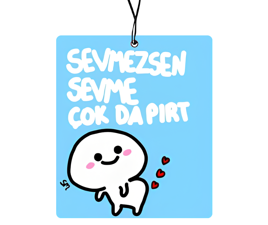 Sevmesen Sevme Duftbaum Lufterfrischer / Araba Kokusu