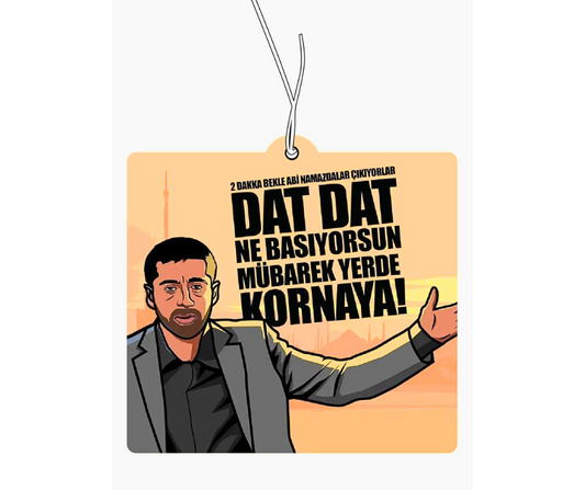 Kolpacino ne Basiyosun Dat Dat Kornaya Duftbaum Luferfrischer / Araba Kokusu