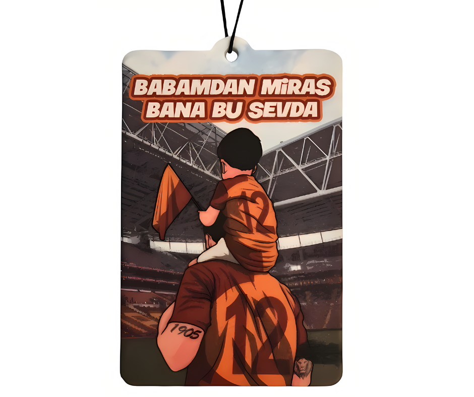 Galatasaray Duftbaum Auto, Duftanhänger, Lufterfrischer, Auto Zubehör, Accessoires, Air Freshener, Araba Kokusu