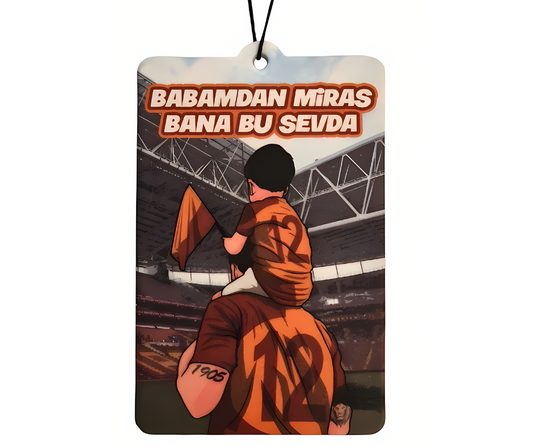 Galatasaray Duftbaum Auto, Duftanhänger, Lufterfrischer, Auto Zubehör, Accessoires, Air Freshener, Araba Kokusu